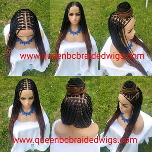 Full lace knotless braids wig